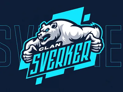 CLAN SVERKER branding cool design esports gaming logo illustration logo mascot ui vector