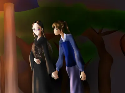 Lead Me Somewhere anime cute digital art illustration manga