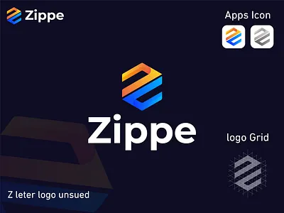 Z Letter logo, Branding logo Concept a b c d e f g h i j k l m n o p b c f h i j k m p q r u v w y z brand brand identity graphic design icon idenity letter mark monogram logo logo design logo inspirations logo mark logo type modern logo monogram vector z z letter logo