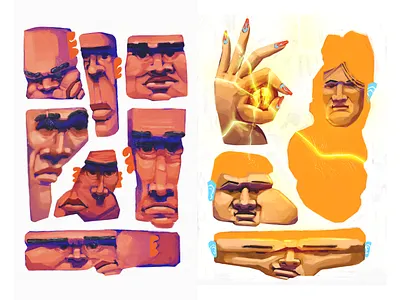 Character warm-up colors dgitalillustration digitalart drawing illustration painting