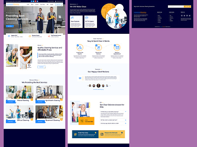 Cleaning New design graphic design ui ux web website