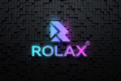 ROLAX 3D Painting Brand Identity Logo Design 3d a b c d e f g h i j k l m n o p abstract logo animation branding branding identity design free vector design graphic design icon illustration logo logo design logo maker mark q r s t u v w x y z r letter logo symbol ui vector