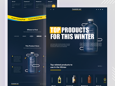 Product Landing Page creative design designinspiration home page landing landingpage product shstudio ui uitrends ux web web design website