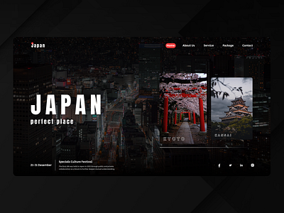 JAPAN - Web travel agency agency apps banner branding company profile design illustration japan landing page mobile mobile app mobile app design mobile ui tour travel ui ui design webdesign website world