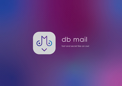 db mail app icon app branding dailyui design graphic design icon illustration logo minimal ui ux vector