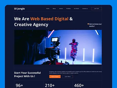 Creative Website Design agency branding business cleen creative design design digital agency illustration landing page landing page design logo metaverse typography ui uidesign uiux vector virtual reality visual design website