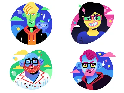 Portraits 1/3 character illustration portrait