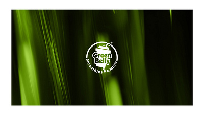GreenBelly Smoothies and More Branding brand identity brandidentity branding design designing graphic design graphicdesigner illustration logo logodesign logodesigner logotype