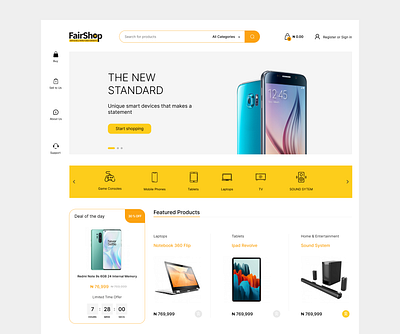 FairShop branding ui