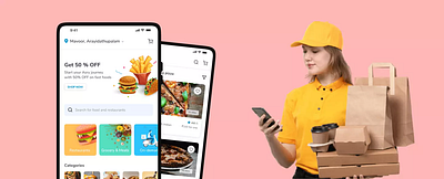 Asry- Food & Grocery Delivery App app design food delivery app grocery delivery app mobile app development company mobile app ui online delivery app uiux