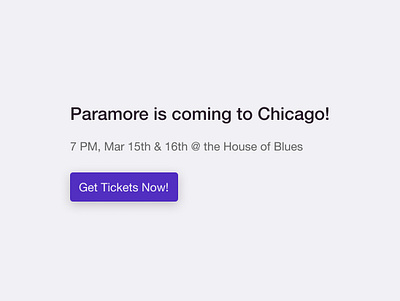 UX Writing Challenge: Day 8 band branding challenge concert daily dailyui dailyuichallenge date design graphic design live notification product design ticket tickets ui update ux ux writing writing