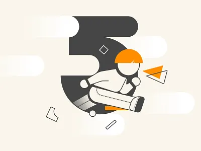 巴赛尔五岁了 animation branding design graphic design illustration logo motion graphics ui vector