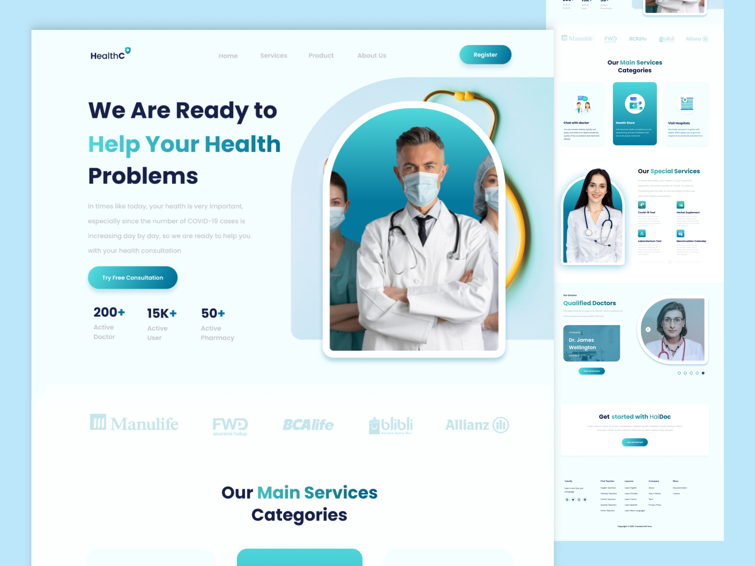 Example of High Converting Landing Page Design