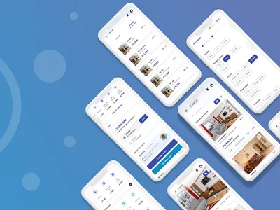 Home rental app app design ui