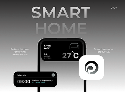 SMART HOME APP app design ui ux