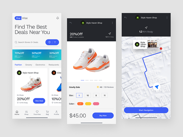 Ecommerce App Design by Mostafizur Rahaman on Dribbble