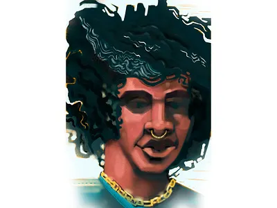Imaginary portrait 1 colors digitalillustration digitalpainting drawing illustration painting portrait