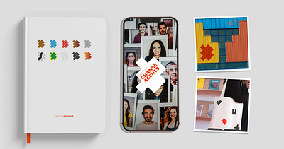 Expo 2020 Dubai - Opportunity Pavilion II branding collaterals logo design mockups visual language