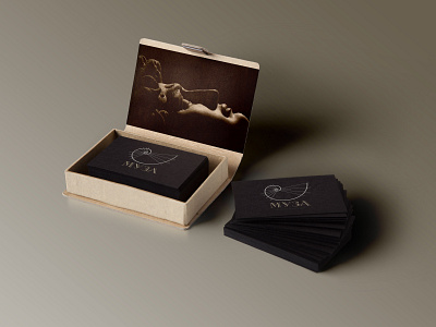 Business card branding graphic design logo