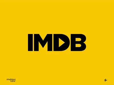 IMDB Redesign adobe illustrator branding design detail film fun internet justforfun logo logredesign moden redesign