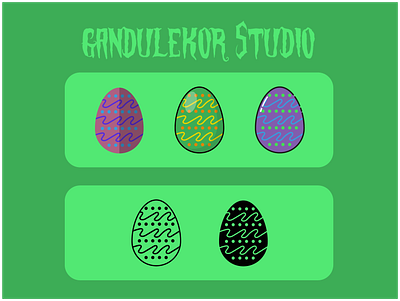 Easter Egg Icon art