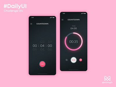 Daily UI 014 - Countdown Timer app app design branding countdown timer daily ui daily ui 014 dailyui design graphic design illustration logo ui ui challenge ui design ui inspiration ux ux design vector