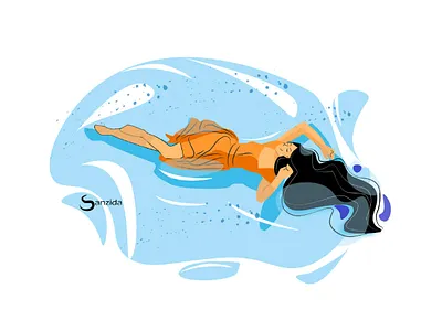 Water........ character desing design digital drawing illustration vector
