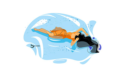 Water........ character desing design digital drawing illustration vector