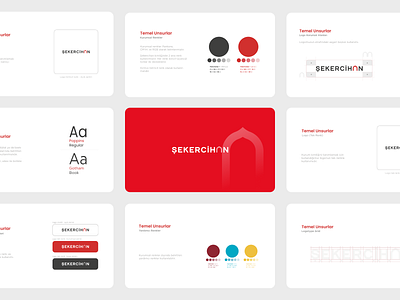 Şekercihan: Brand Guidelines brand guideline brand itentity brandbook branding corporate identity identity logo logomark logotype symbol