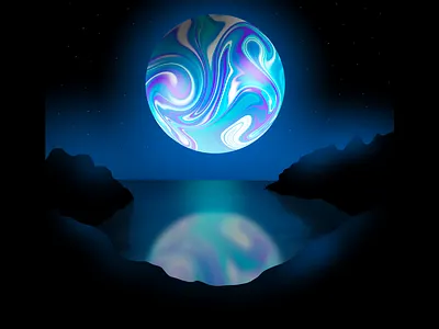 Planet app design branding clean concept design illustration planet