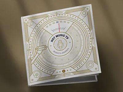 Music Book Cover art art deco artdeco book book cover book cover design cover design graphic line line art music music book song story tv