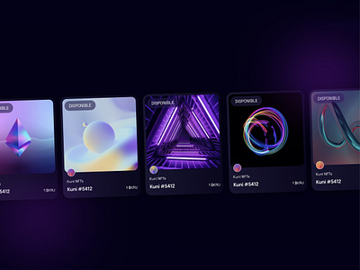 Fitchin blockchain crypto dapp gaming gradient nft product design ui ux uxui web3