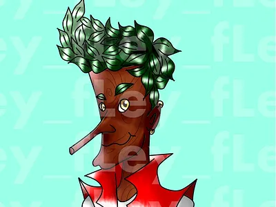 Ramito 1 illustration nft vector