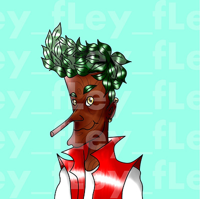 Ramito 1 illustration nft vector