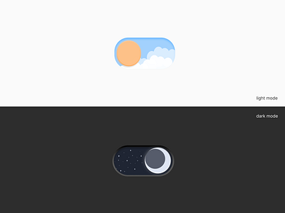 Daily UI 15 - On/Off Switch challenge dailyui dark mode design figma light mode mobile switch ui uiux
