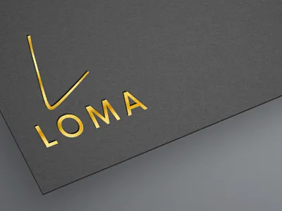 LOMA Agency branding design graphic design illustration logo