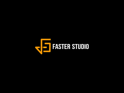 Modern F+S Letter Faster Studio Logo Design Concept. a b c d e f g h i j k l m brand branding check mark colorful logo design f letter logo flat logo gradient logo logo logo design minimal logo n o p q r s t u v w x y z negative space print simple logo symbol logo typography vector verify logo