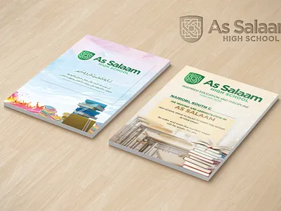 Two-sided High School Success Flyer ad advertising amazing banner bifold congratulation creative design designer doublesided flyer graphic design highquality highschool illustration modern school success