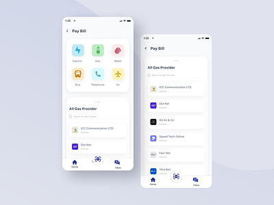 Pay bill UI Kit - Fin-tech App app design bitcoin app design ui kit digital wallet finance app fintech app mobile app mobile app design pay bill ui kit ui ui design template ui kit ui ux
