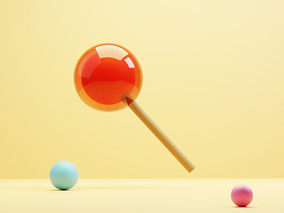 Lollypop 3d 3dart blender cycles lollypop