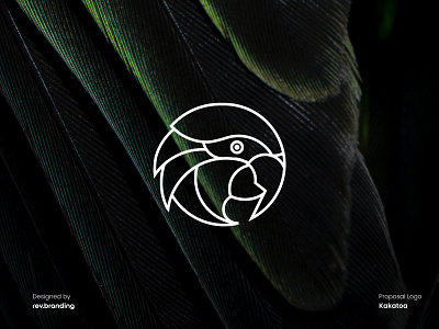 Kakatoa Logo animal logo bird logo brand brand mark branding cockatoo logo design graphic design identity kakatoa logo logo pet pet logo startup logo visual identity