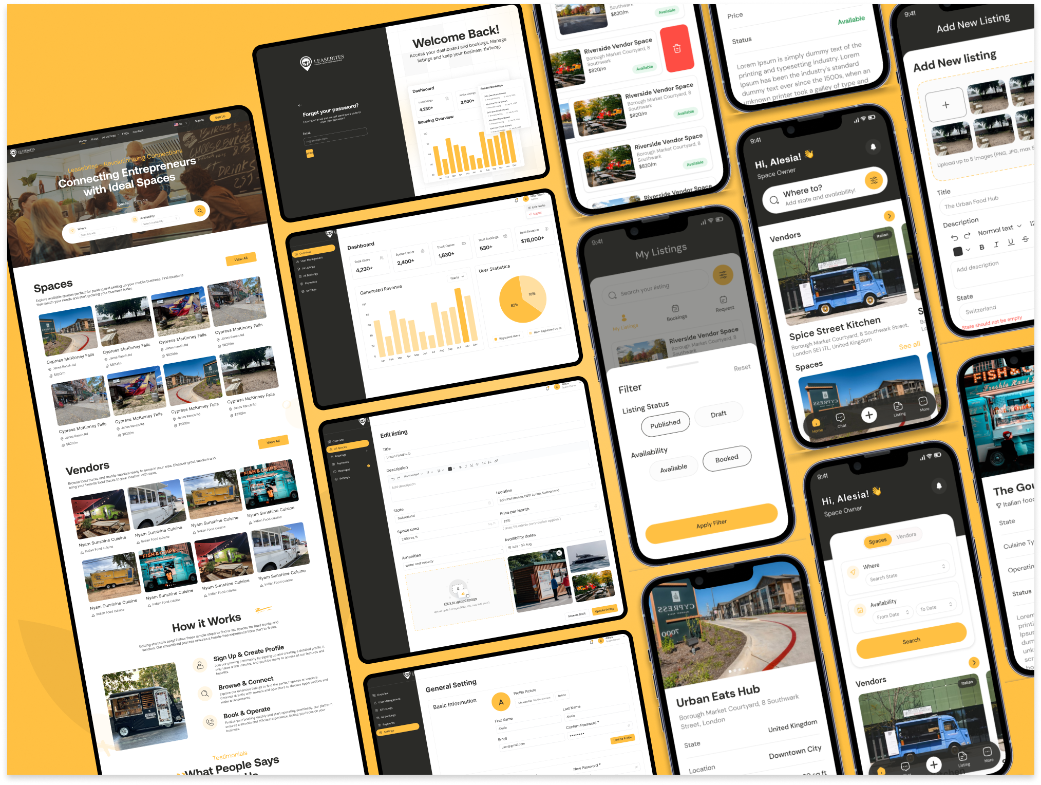Example of Saas Website Design & Development