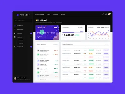 Findvest | Fintech Product Design design fintech product productdesign ui uiux uiuxdesign webdesign webflow