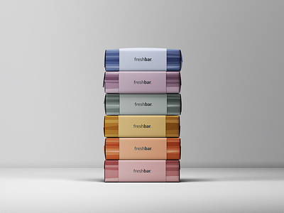 Fresh Soap Bar Packaging Design branding design graphic design mockup packaging design product