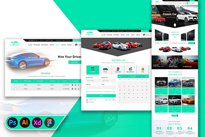 Cab Booking Website android app branding cabbooking cabride car booking websites graphic design ios app mobile apps online booking rides ui