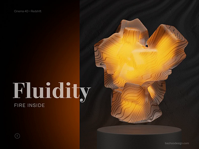 Fluidity 3D concept 3d 3d animation c4d cinema 4d redshift