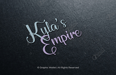 Kyla’s Empire #1 3d animation branding design graphic design graphicwallet illustration logo motion graphics typography ui ux vector