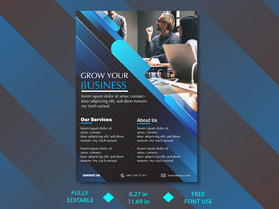 Corporate Flyer Design adobe illustrator adobe photoshop brochure corporate flyer design flyer flyer design graphic design print design