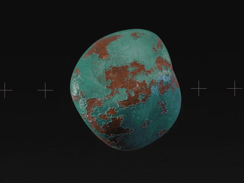Materiality 3d animation materials rocks