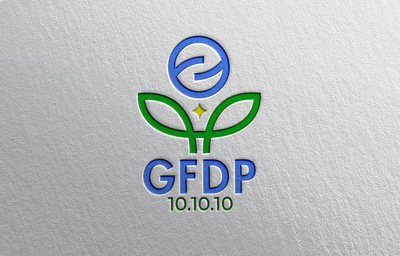 Green Fund Digital Philanthropy Logo Concept branding design graphic design logo minimalist modern vector
